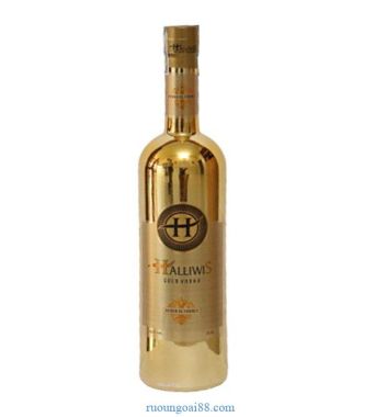 RƯỢU HALLIWIS VODKA GOLD 750ML