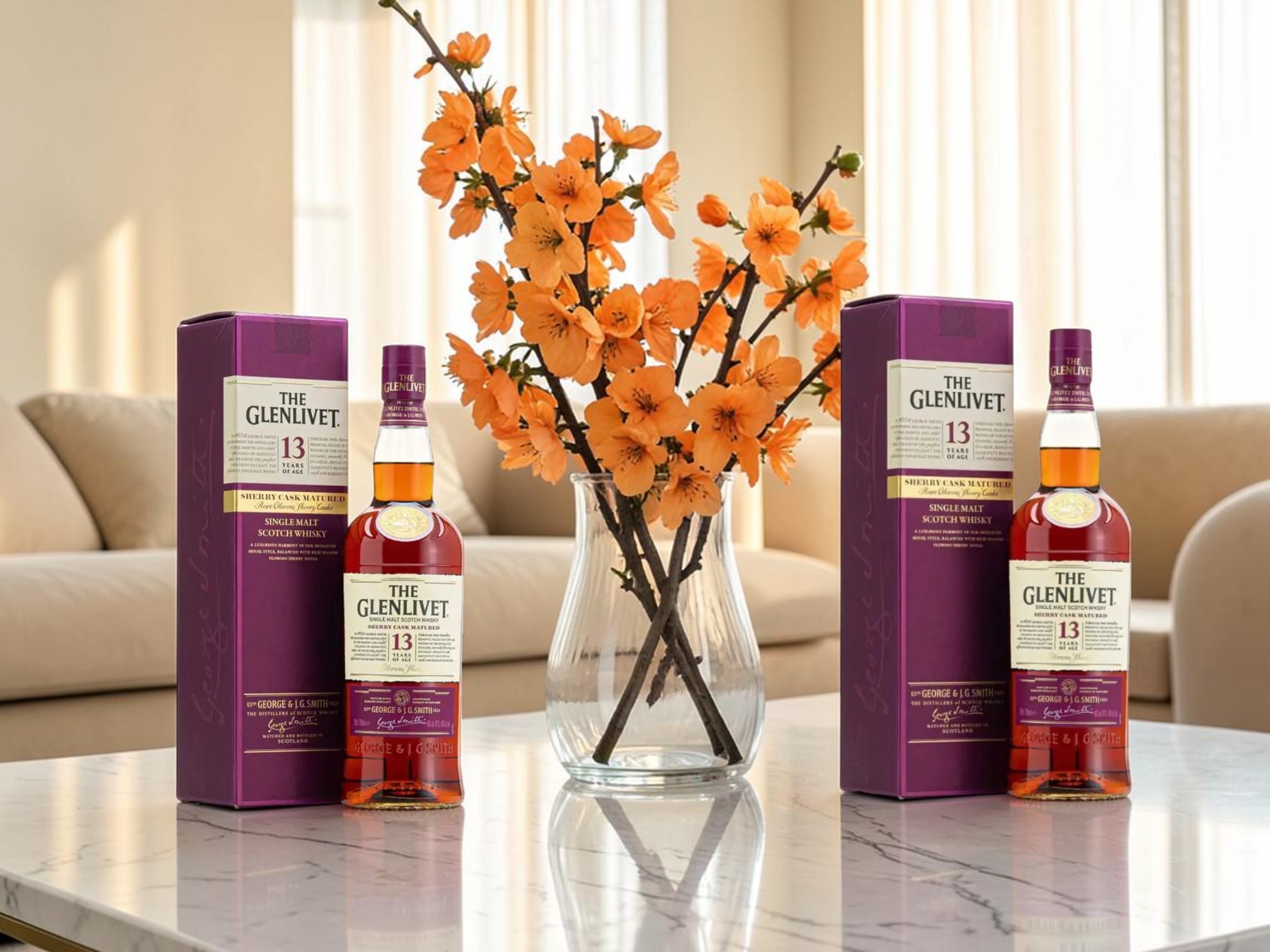 Rượu Glenlivet 13 Năm Sherry Oak