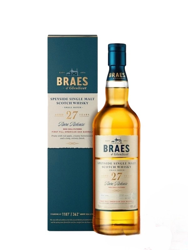 Rượu Glenlivet Braes 27 Năm