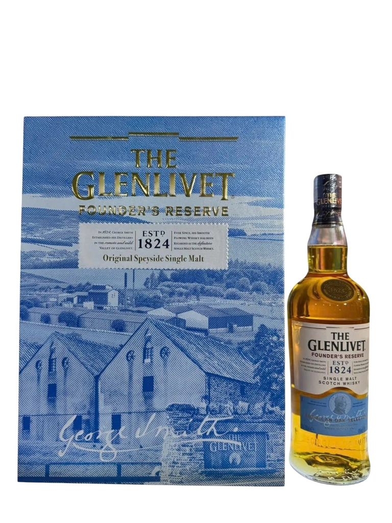 Rượu Glenlivet Founder's Reserve 1824 Hộp Quà Tết 2026