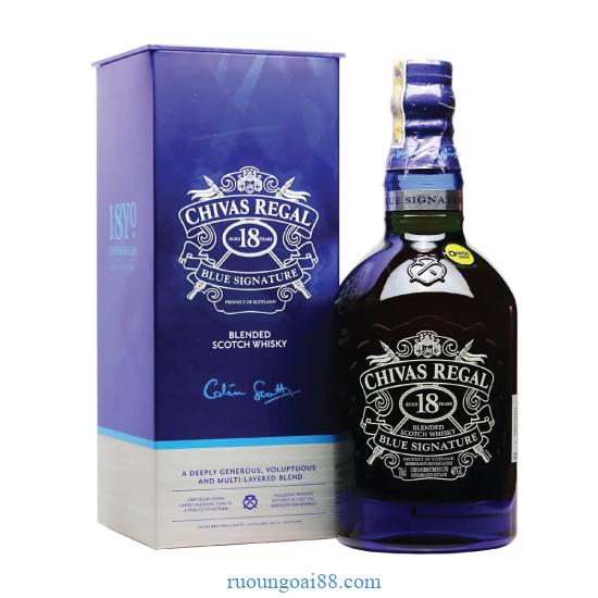 Rượu Chivas Regal 18 Year Blue