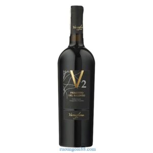 Rượu Vang V2 Primitivo Del Salento