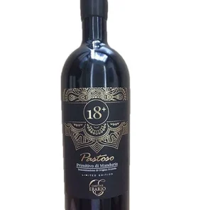 RƯỢU PASTOSO PRIMITIVO DI MANDURIA ( 18,5% )